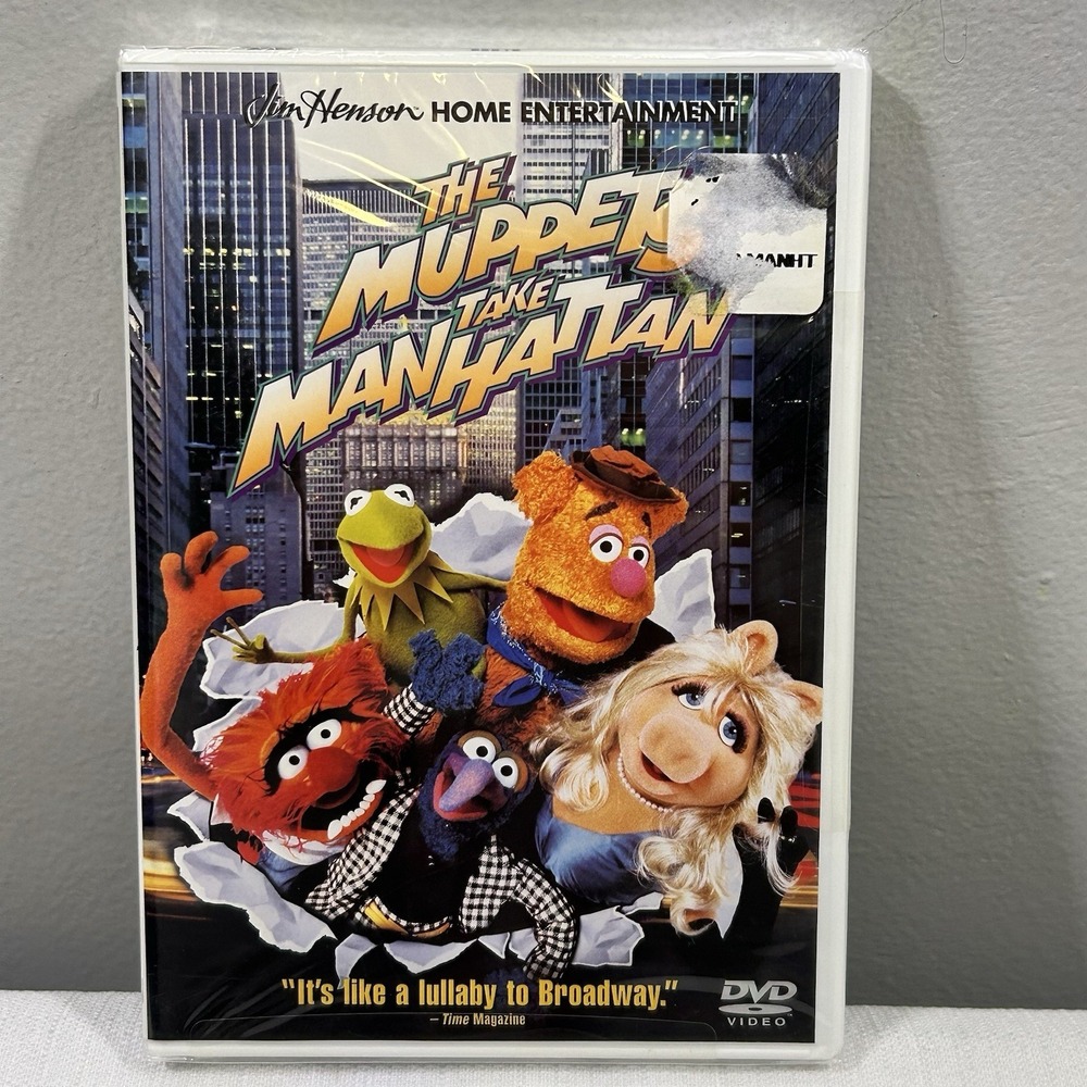 Muppets Take Manhattan DVD 1984 Brand New Factory Sealed Jim Henson Kermit